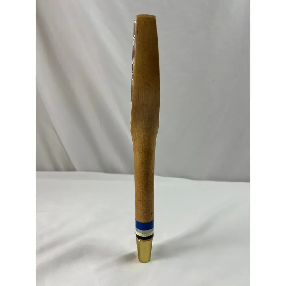Leinenkugel's Bock Beer Vintage Wood Tap Handle Draft Keg Bar Breweriana 12in